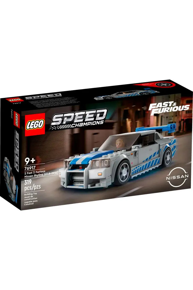 LEGO. Speed champions. 2 Fast 2 Furious Nissan Skyline GT-R (R34)